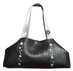 ENGLISH RETREADS The Mini Repurposed & Recyled Tire Tube Tote/Handbag