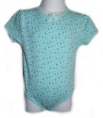 TUTTI FRUITI 100% Thermal Cotton Floral Snap Crotch Top - Girls 6/9 months