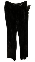RALPH by Ralph Lauren Velvet Paisley Print Lined Dress Pants - Misses 10 - NEW