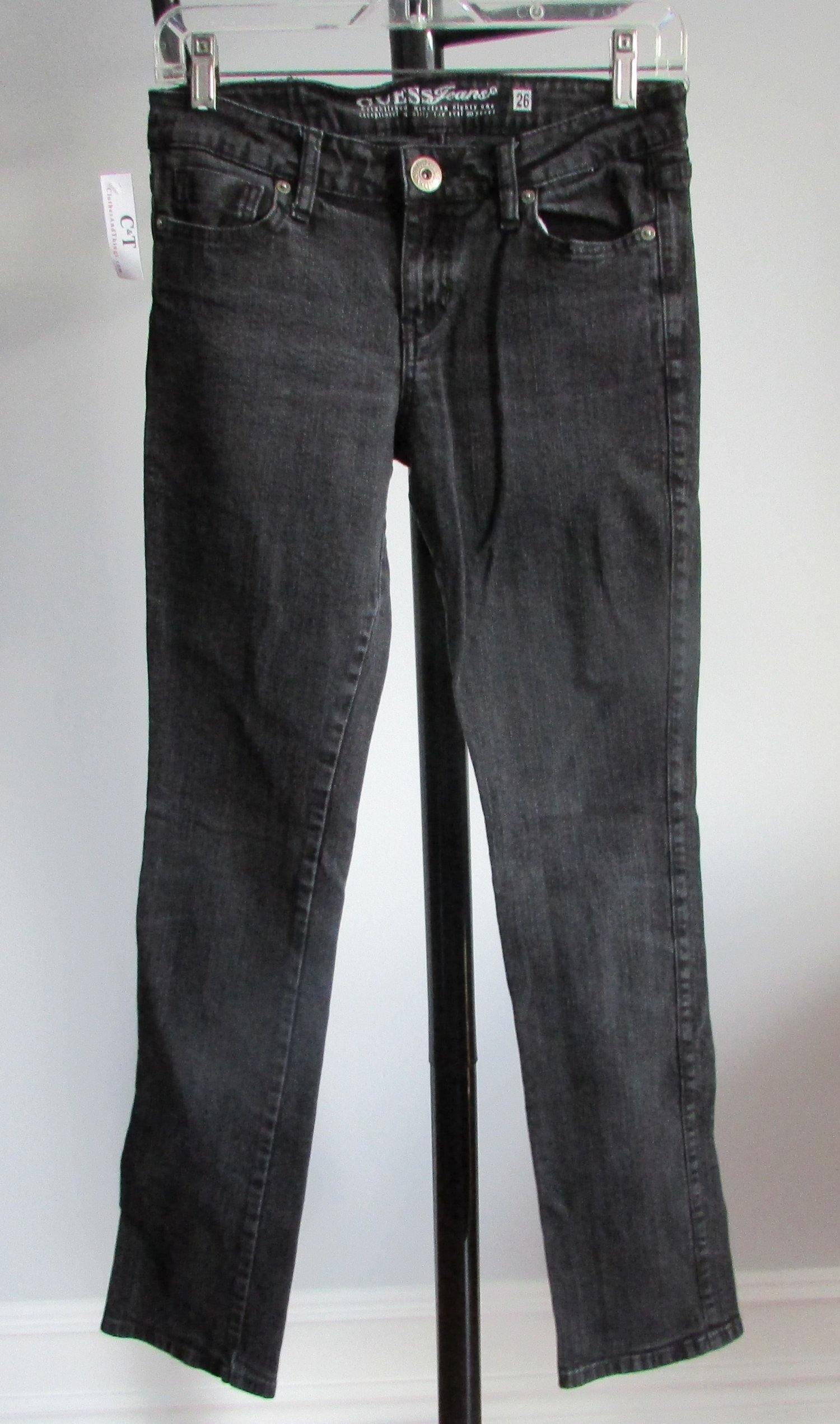 GUESS Black Skinny Stretch Jeans - 26