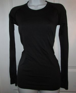 LULULEMON Black Swiftly Tech Long Sleeve Top  - 4